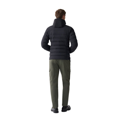 Piumino Uomo Corto Pettorina Staccabile